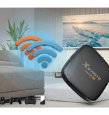 Transpeed X88S TV Box Lettore multimediale Android 10 con tastiera RGB wireless - Bluetooth 5.0 - Kodi - 6K - 4 GB di RAM - 128 GB di spazio di archiviazione