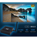 Vontar TOX1 TV Box Media Player Android 9.0 Kodi - Bluetooth 4.2 - 4K - 4GB RAM - 32GB de almacenamiento