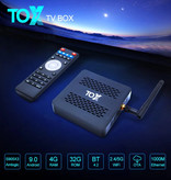 Vontar TOX1 TV Box Media Player Android 9.0 Kodi avec clavier RGB sans fil - Bluetooth 4.2 - 4K - 4 Go de RAM - 32 Go de stockage