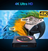 Vontar Lecteur multimédia Z5 TV Box Android 10.0 Kodi - 4K - 2 Go de RAM - 16 Go de stockage