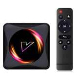 Vontar Z5 TV Box Mediaspeler Android 10.0 Kodi met Draadloos RGB Toetsenbord - 4K - 4GB RAM - 32GB Opslagruimte