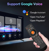 Vontar Z5 TV Box Media Player Android 10.0 Kodi avec clavier RGB sans fil - 4K - 4 Go de RAM - 32 Go de stockage