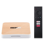 Mecool KM6 TV Box Media Player Android 10.0 Kodi with Wireless RGB Keyboard - Bluetooth 5.0 - 4K HDR - 4GB RAM - 32GB Storage