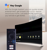 Mecool KM6 TV Box Media Player Android 10.0 Kodi z bezprzewodową klawiaturą RGB - Bluetooth 4.2 - 4K HDR - 2 GB RAM - 16 GB pamięci