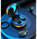 Fitow Draadloze Oortjes - Ruisonderdrukking Touch Control Oordopjes TWS 9D Bluetooth 5.0 Earphones Earbuds Oortelefoon Wit