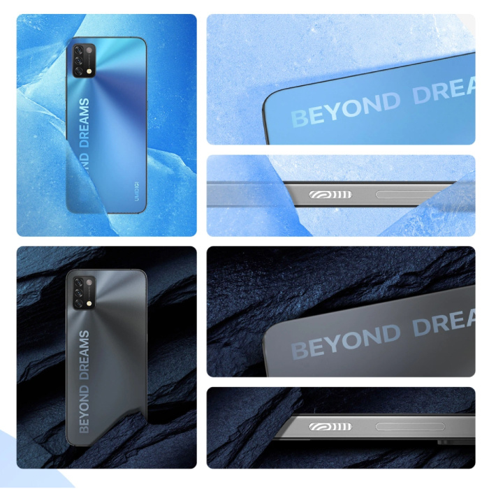 UMIDIGI A11 Smartphone Frost Grey - SIM desbloqueada gratis - 3GB RAM - 64 GB de almacenamiento - Cámara triple de 16MP - Batería de 5150mAh - Perfecto - Garantía de 3 años