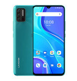 UMIDIGI A7S Smartphone Peacock Green - Odblokowany bez karty SIM - 2 GB RAM - Pamięć 32 GB - Potrójny aparat 13 MP - Bateria 4150 mAh - Nowy stan - 3-letnia gwarancja