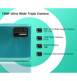UMIDIGI A7S Smartphone Peacock Green - Odblokowany bez karty SIM - 2 GB RAM - Pamięć 32 GB - Potrójny aparat 13 MP - Bateria 4150 mAh - Nowy stan - 3-letnia gwarancja