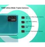 UMIDIGI A7S Smartphone Peacock Green - Unlocked SIM Free - 2 GB RAM - 32 GB Storage - 13MP Triple Camera - 4150mAh Battery - New Condition - 3 Year Warranty