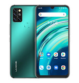 UMIDIGI A9S Pro Smartphone Forest Green - Odblokowany bez karty SIM - 4 GB RAM - Pamięć 64 GB - Poczwórna kamera 32 MP - Bateria 4150 mAh - Nowy stan - 3-letnia gwarancja