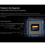 UMIDIGI A9S Pro Smartphone Onyx Schwarz - Unlocked SIM Free - 8 GB RAM - 128 GB Speicher - 48MP Quad-Kamera - 4150mAh Akku - Neuzustand - 3 Jahre Garantie