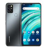 UMIDIGI A9S Pro Smartphone Onyx Black - Odblokowany bez karty SIM - 8 GB RAM - 128 GB pamięci - 48 MP Quad Camera - Bateria 4150 mAh - Nowy stan - 3-letnia gwarancja