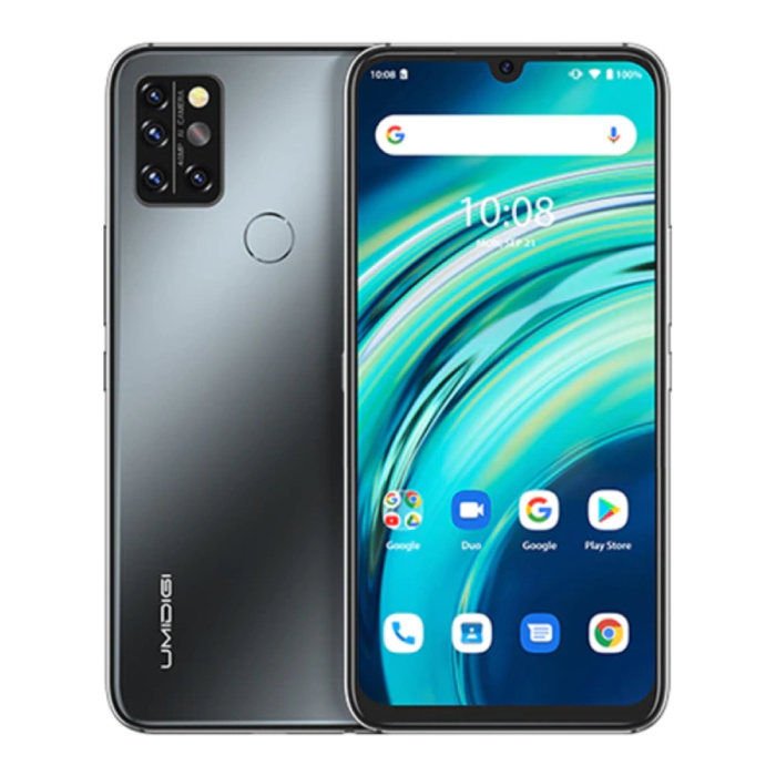 Smartphone A9S Pro Onyx Black - Sbloccato senza SIM - 8 GB RAM - 128 GB di memoria - Fotocamera quadrupla da 48 MP - Batteria da 4150 mAh - Nuovo stato - 3 anni di garanzia