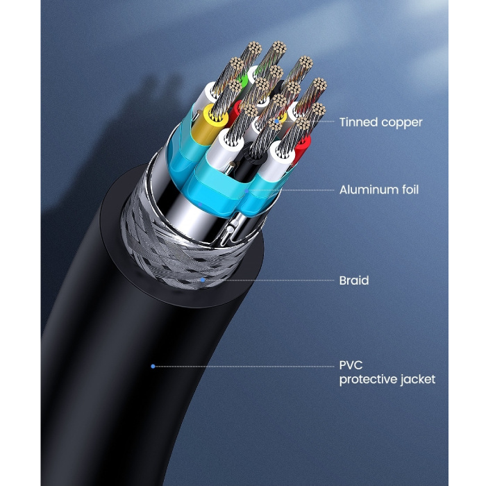 Cable adaptador convertidor de micro HDMI a HDMI de 19 pines - 4K 60Hz