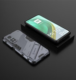 BIBERCAS Xiaomi Mi 10T Pro Case with Kickstand - Auto Focus Shockproof Armor Case Cover TPU Gray