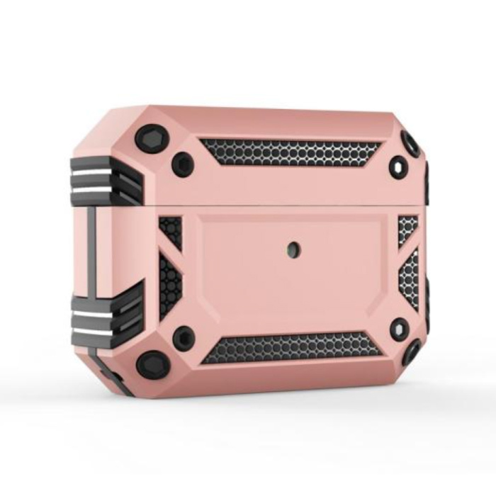 Custodia antiurto per AirPods Pro - Custodia in TPU per PC AirPod Case - Rosa