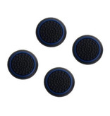 Caysolle 4 empuñaduras de palanca para el pulgar para PS3 / PS4 / Xbox 360 / Xbox One Joystick - Tapas de control antideslizantes - Azul