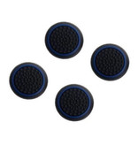 Caysolle 4 Thumb Stick Grips for PS3/PS4/Xbox 360/Xbox One Joystick - Non-Slip Controller Caps - Blue