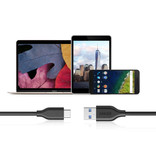 ANKER Powerline USB-C Oplaadkabel - 3A Type C Datakabel 90cm Oplader Kabel Zwart