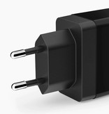 ANKER Caricabatterie a spina da 24 W - PowerIQ Wallcharger Caricabatteria da casa AC Adattatore per caricabatterie da parete nero