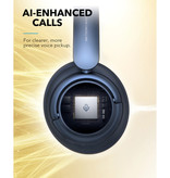 ANKER Life Q35 Draadloze Koptelefoon Headset - LDAC Wireless ANC Headphones Stereo Studio Blauw