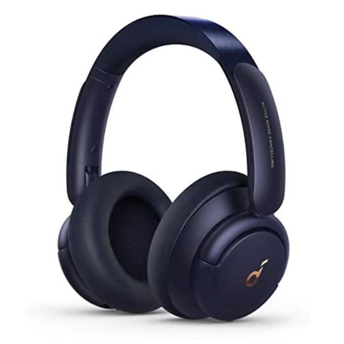 Life Q30 Wireless Headphones Headset - Bluetooth 5.0 Wireless ANC Headphones Stereo Studio Blue