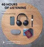 ANKER Life Q30 Wireless Kopfhörer Headset - Bluetooth 5.0 Wireless ANC Kopfhörer Stereo Studio Blau