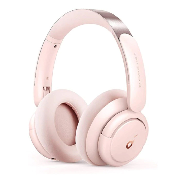 Bezprzewodowy zestaw słuchawkowy Life Q30 - Bezprzewodowe słuchawki Bluetooth 5.0 ANC Stereo Studio Pink