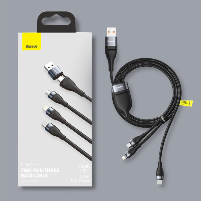Cargador iPhone TIPO-C PD + Cable Tipo C - Lightning 1,2 metros