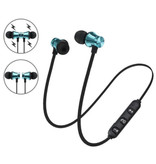 LIEVE Auriculares inalámbricos con cable de banda para el cuello - Auriculares TWS Auriculares Bluetooth 4.2 Auriculares Auriculares Auriculares Negro