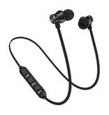 LIEVE Auriculares inalámbricos con cable de banda para el cuello - Auriculares TWS Auriculares Bluetooth 4.2 Auriculares Auriculares Auriculares Negro