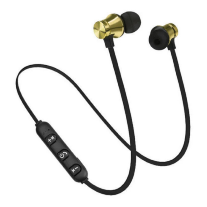 Wireless Earphones with Neckband Cable - Earbuds TWS Bluetooth 4.2 Earphones Earbuds Earphones Yellow