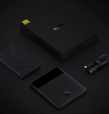 Baseus Power Bank 20,000mAh con 4 puertos de carga - 100W PD Batería de emergencia externa Pantalla LED Cargador de batería Cargador Negro