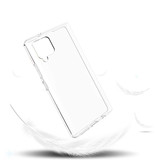 AKTIMO Samsung Galaxy A41 Full Body 360° Hoesje - Volledige Bescherming Transparant TPU Silicone Case + PET Screenprotector