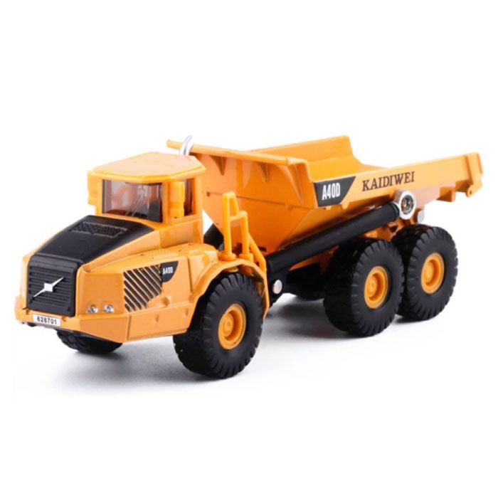 KAIDIWEI A400 Camion di carico del rimorchio del camion - Giocattolo in scala 1:87 dell'autocarro con cassone ribaltabile pressofuso