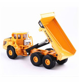 OOTDTY KAIDIWEI A400 Truck Trailer Loader - 1:87 Scale Model Die-Cast Dump Truck Lorry Toy