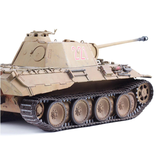 Model w skali 1:35 Zestaw do budowy czołgu Panzer-Panzerkampfwagen Model niemieckiej armii pantery