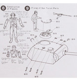 Magic Power Hobby Kit de construction de char Panzer à l'échelle 1:35 - Panzerkampfwagen German Panther Army Model