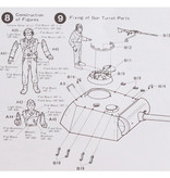 Magic Power Hobby Model w skali 1:35 Zestaw do budowy czołgu Panzer-Panzerkampfwagen Model niemieckiej armii pantery