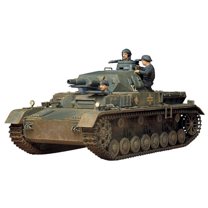 Kit de construcción de tanque Panzerkampfwagen IV a escala 1:35 - Modelo del ejército pantera alemana