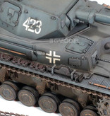 Magic Power Hobby Kit de construcción de tanque Panzerkampfwagen IV a escala 1:35 - Modelo del ejército pantera alemana