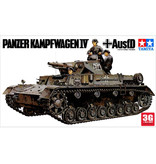 Magic Power Hobby 1:35 Schaalmodel Panzerkampfwagen IV Tank Bouwkit - Duitse Panther Leger Model