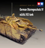 Tamiya 1:35 Kit de construcción de tanque alemán Sturmgeschütz IV - Ejército de plástico Hobby DIY Modelo 35087