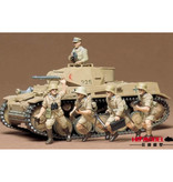 Tamiya 1:35 Panzer Kampfwagen II Tank Bouwkit - Duitse Panther Leger Plastic Hobby Doe-het-zelf Model 35009