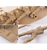 Tamiya 1:35 Panzer Kampfwagen II Tank Construction Kit - German Panther Army Plastic Hobby DIY Model 35009