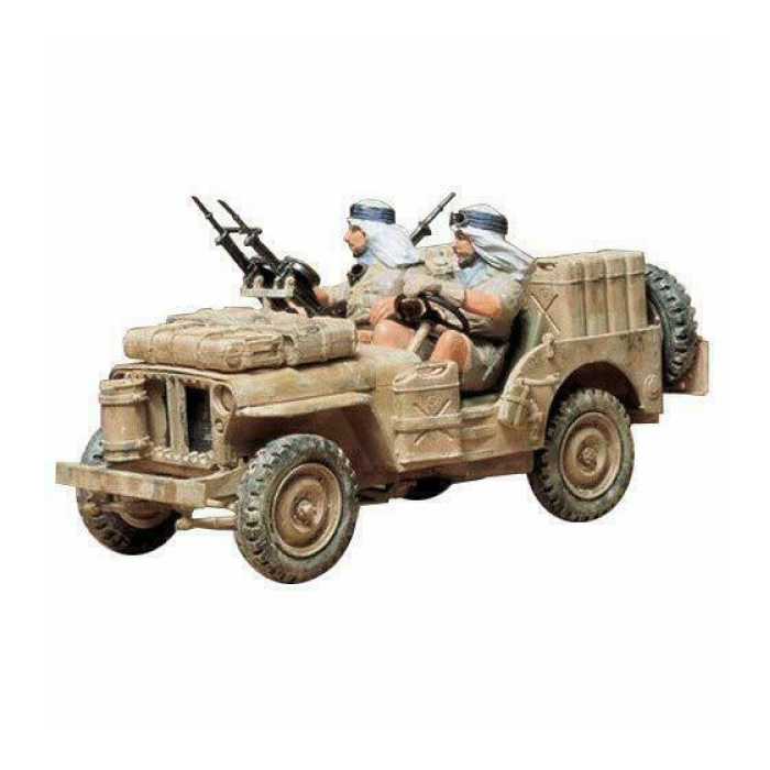 Kit di costruzione Jeep servizio aereo speciale 1:35 - British Army Wagon plastica hobby modello fai da te 35033