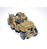 Tamiya 1:35 Special Air Service Jeep Bouwkit - Britse Leger Wagen Plastic Hobby Doe-het-zelf Model 35033