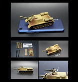 UAINCUBE ISU-152 Construction Kit 1:72 Scale Model - Russian Army Tank Plastic Hobby DIY Model