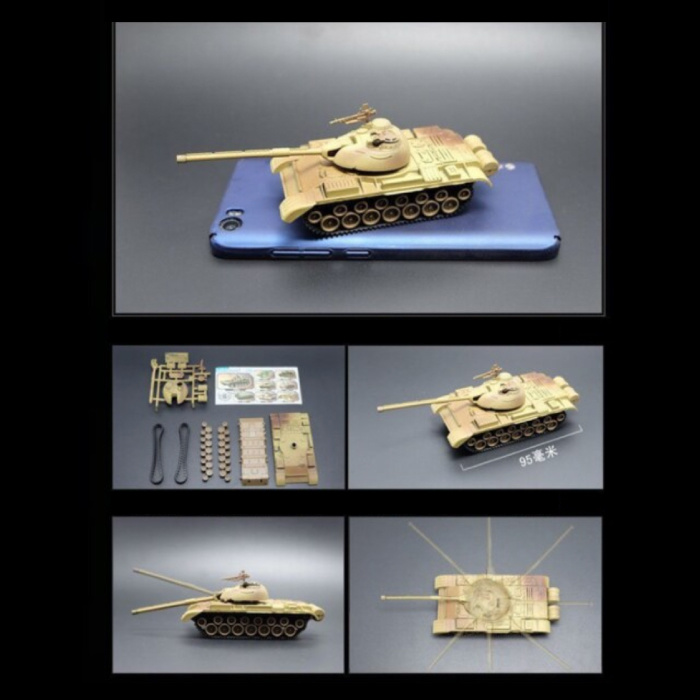 T-55A Bausatz Modell im Maßstab 1:72 - BW Panzer Plastik Hobby DIY Modell