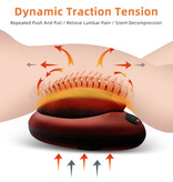 Relaxinghome Dispositivo de almohada de masaje eléctrico - Calefacción por infrarrojos del cuerpo del cuello del hombro - Deportes y relajación